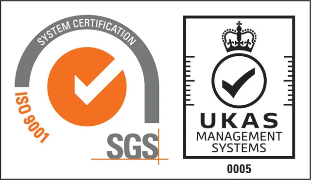 Certificaciones ISO 9001 y UKAS